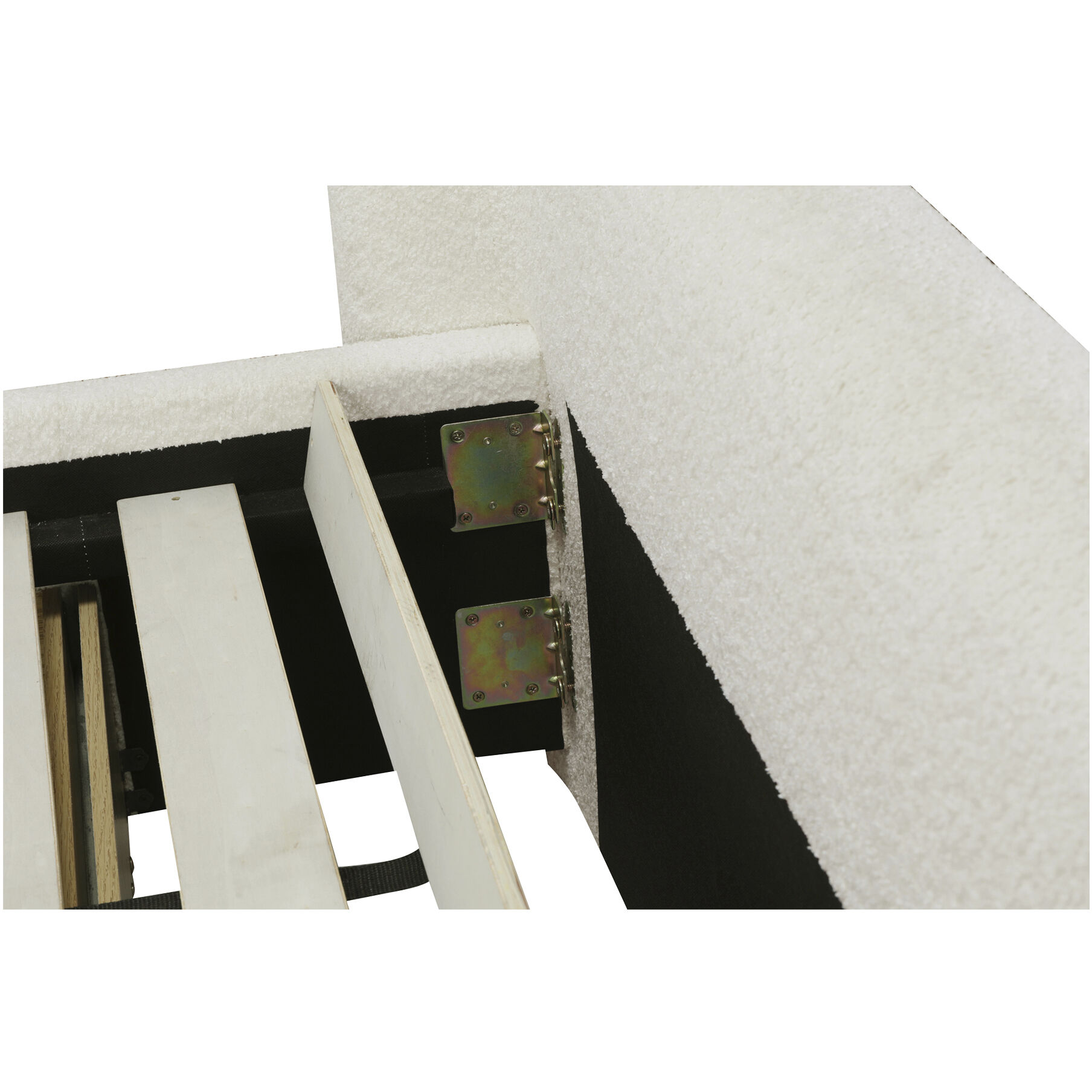 Sophia White Bed, King